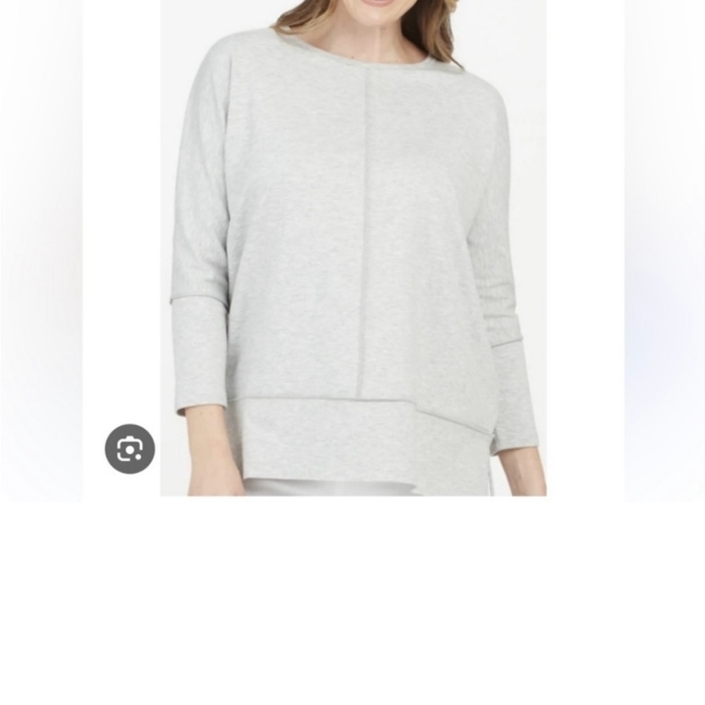 Spanx Perfect Length Top Gray